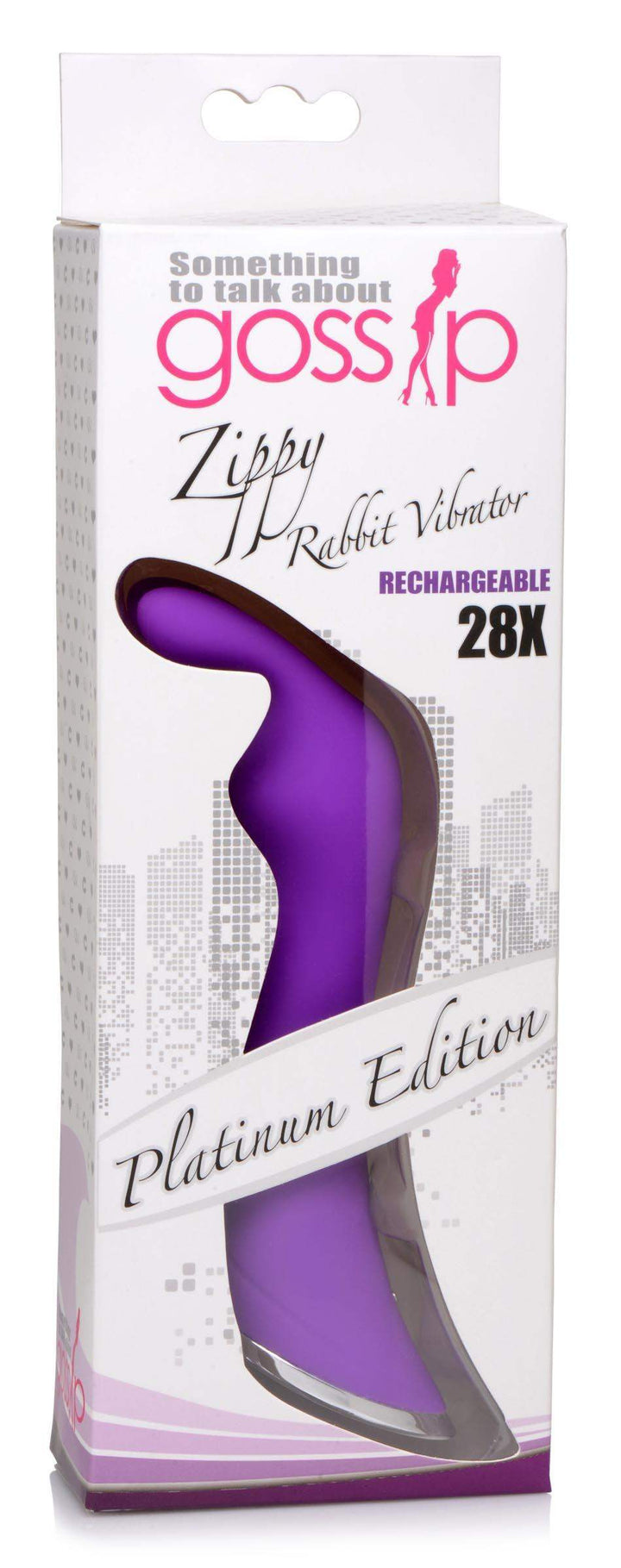 Zippy Silicone Rabbit Vibrator - The Dildo Hub